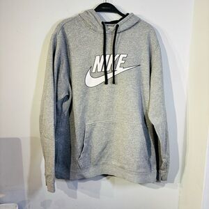 Nike Men's Hoodie Sportswear Club Fleece Pullover Sweatshirt Size Large